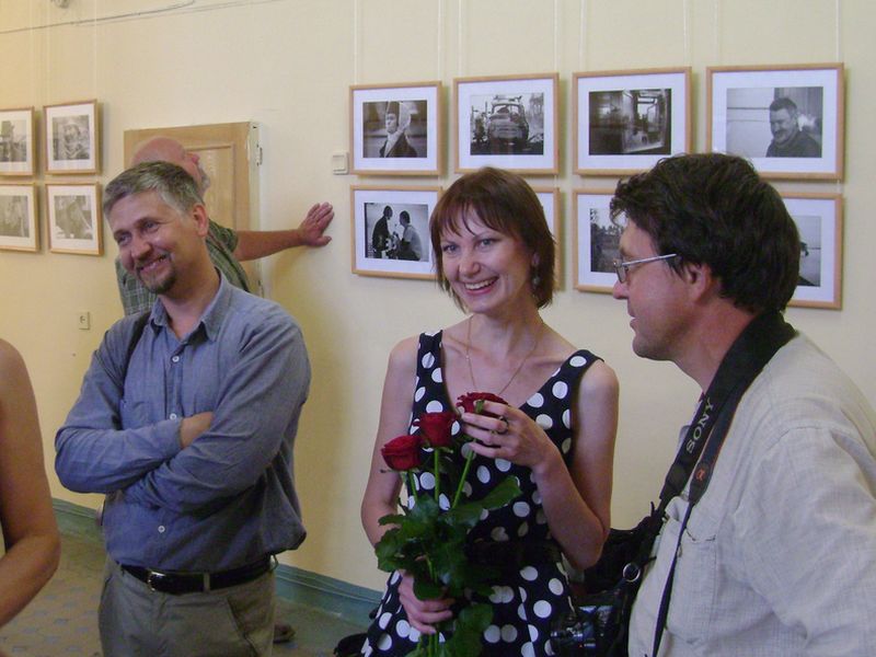 Экспозиции: Дарья Васильева в Рыбинском музее. Вернисаж. 2011
