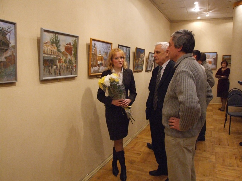 Экспозиции: По улицам Старого Саратова, открытие выставки.
