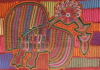 Молы Кунов. Лоскутное шитье индейцев Панамы в Переславском музее
