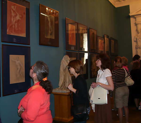 Экспозиции: Открытие выставки Академия художеств в Русском музее 18 мая 2007 года
