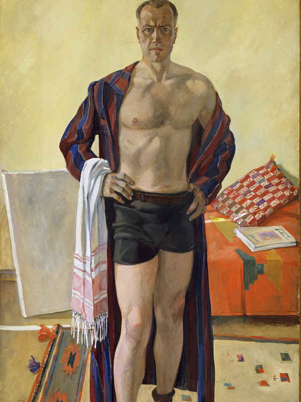 Экспозиции: Автопортрет. 1948. Холст, масло
