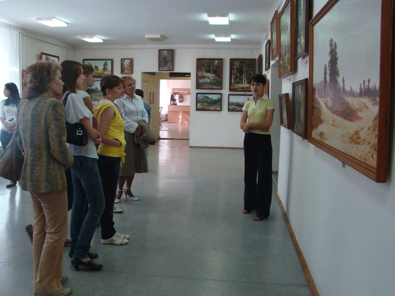 Экспозиции: На экскурсии по выставке Шишкина
