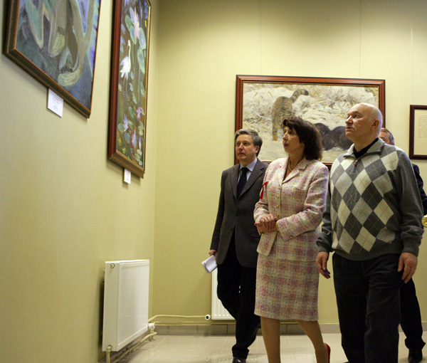 Экспозиции: Ю.М.Лужков открыл новое здание  Дарвиновского музея
