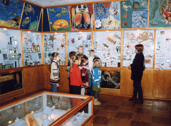 Экспозиции: Зал беспозвоночных, Зоологический музей Самарского Государственного педагогического университета
