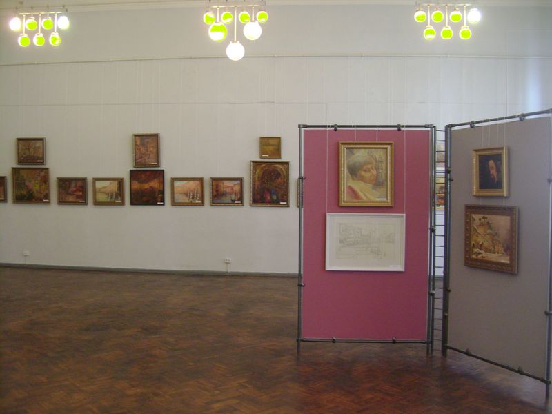 Экспозиции: Юбилейная выставка В.Я.Горюнова в Рыбинском музее.
