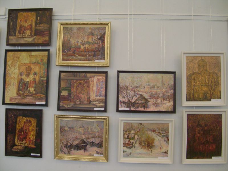 Экспозиции: Юбилейная выставка В.Я.Горюновыа в Рыбинском музее. 2011
