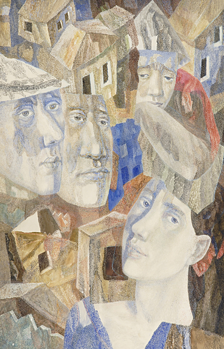 Экспозиции: Графика и живопись П.Зальцмана в Третьяковской галерее
