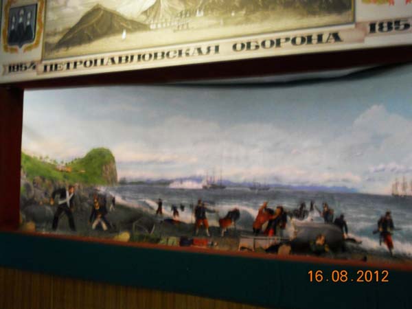 Экспозиции: Диoрама Оборона города от англо-французкой эскадры в 1854 г.
