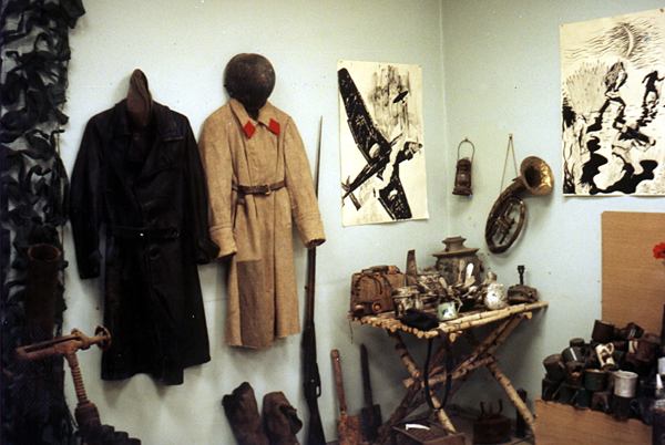 Экспозиции: Снаряжение, одежда воинов 1941-43 гг.
