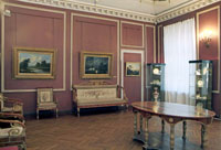 Экспозиция искусства северной Европы в Карамзинском зале дворца
