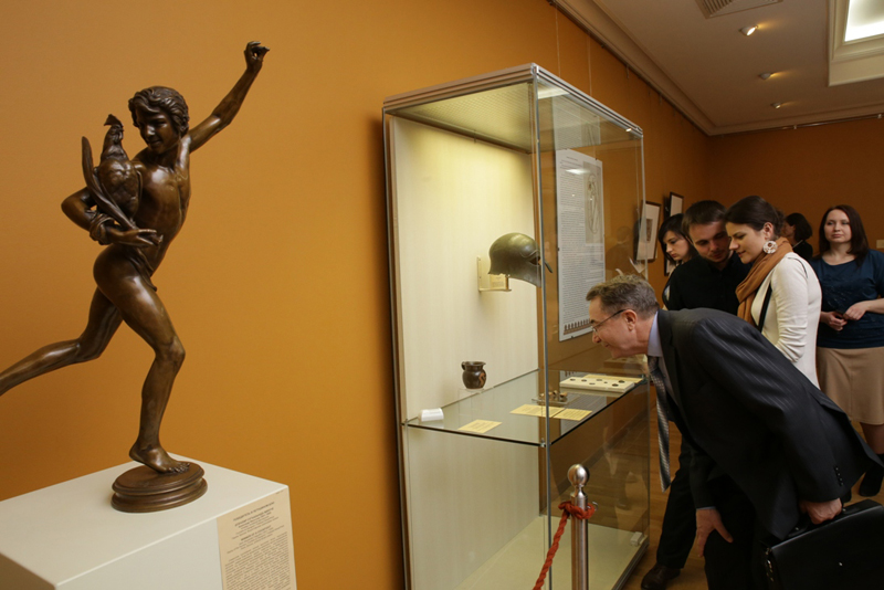 Экспозиции: Bыставкa Олимпия: победа над временем. Произведения античного и западноевропейского искусства из собрания Государственного Эрмитажа
