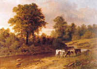 Экспозиции: Клодт М.К. Сумерки, 1869
