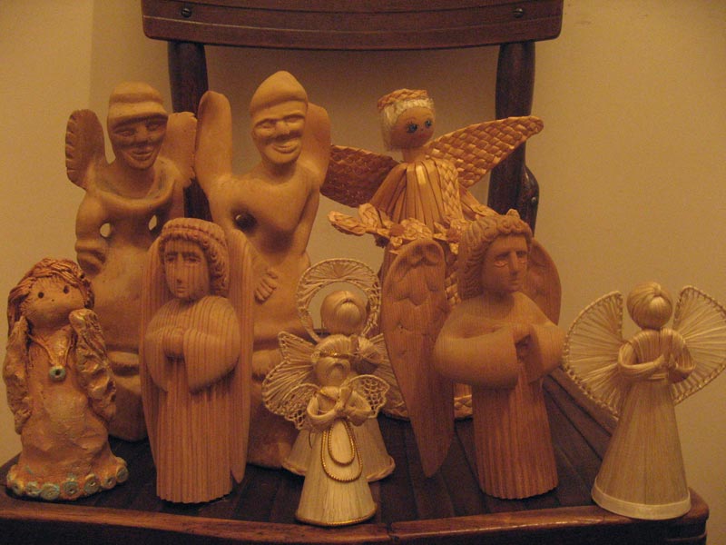 Экспозиции: Ангелы. 2008. Радищевский музей
