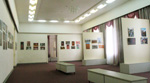 Вид зала Выставка Мозаика странствий
