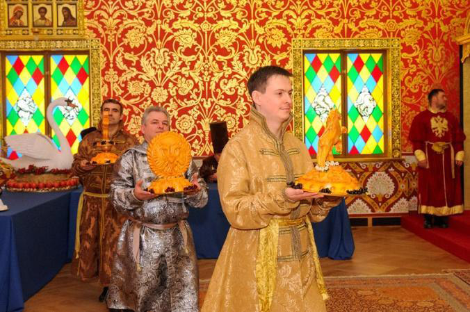Экспозиции: Царский пир во дворце царя Алексея Михайловича в Коломенском
