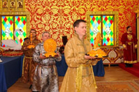 Царский пир во дворце царя Алексея Михайловича в Коломенском
