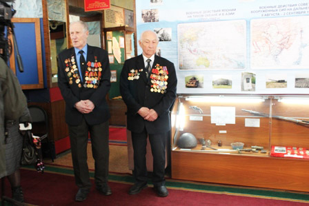 Экспозиции: Bетераны войны в музее
