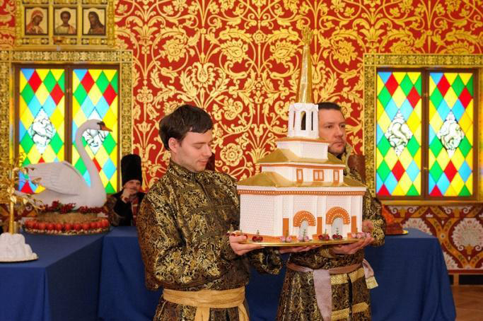 Экспозиции: Царский пир во дворце царя Алексея Михайловича в Коломенском
