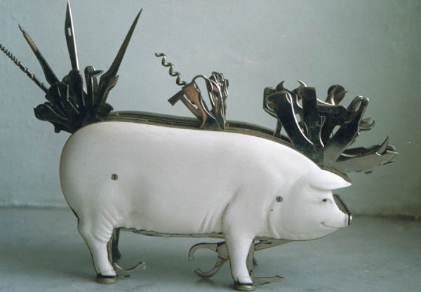 Экспозиции: Нож Свинка, А.В.Ананьев, 1951г
