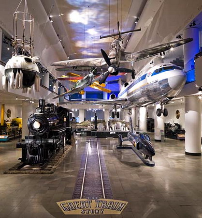Экспозиции: В Музее науки и промышленности, Чикаго
