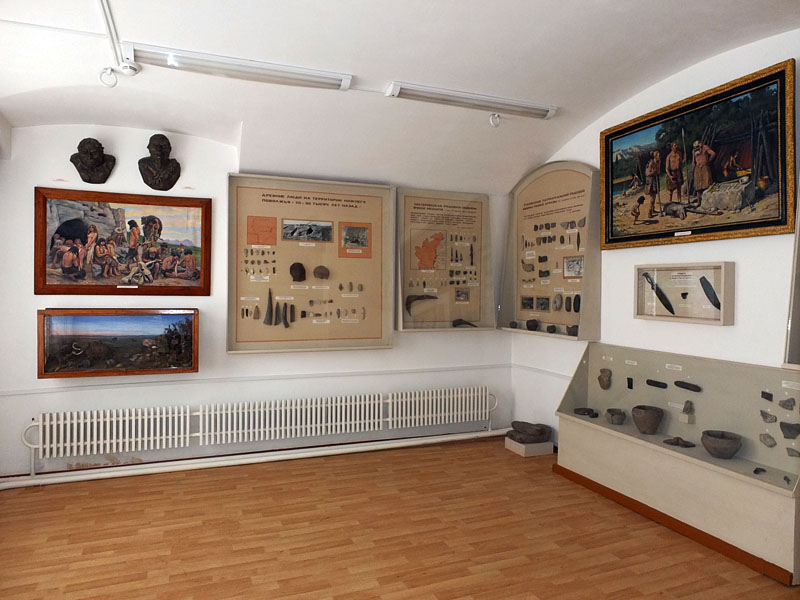 Экспозиции: Зал Археологическое прошлое края

