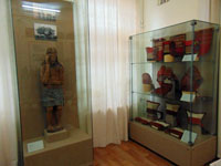 Фрагмент экспозиции Народы Саратовского Поволжья в конце XIX - начале XX века
