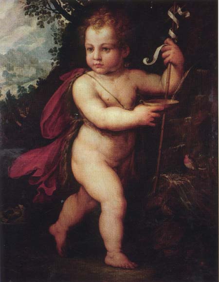 Экспозиции: Ян ван Скорель 1495-1562. Младенец Иоанн Креститель
