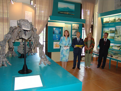 Экспозиции: Презентация Десмостилюса в Сахалинском  краеведческом музее
