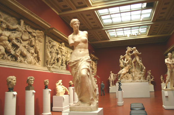 Экспозиции: Греческое искусство поздней классики и эллинизма. Слепки
