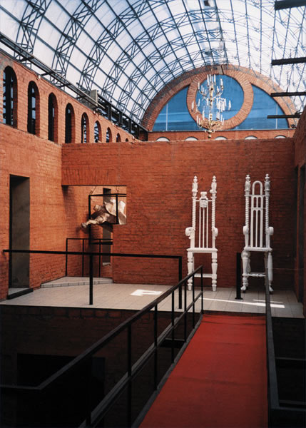 Экспозиции: Интерьер музея, павильон Дом Пегаса
