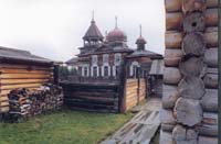 Троицкая церковь из  д. Дядима Иркутской области 1910-е гг
