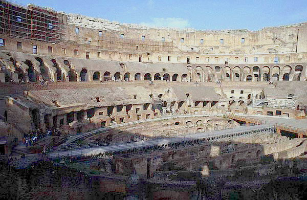 Экспозиции: Рим. Колизей, 69 - 90 гг. н. э.
