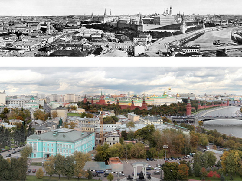 Экспозиции: Панорама Москвы
