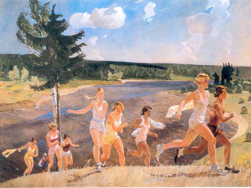 Экспозиции: Дейнека А.А. Раздолье. 1944.
