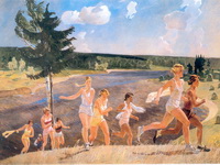 Экспозиции: Дейнека А.А. Раздолье. 1944.
