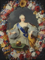Г.Г. фон Преннер. Портрет императрицы Елизаветы Петровны. 1754
