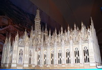 Собор Санта Мария Маджоре, Милан. Выставка Италия в миниатюре
