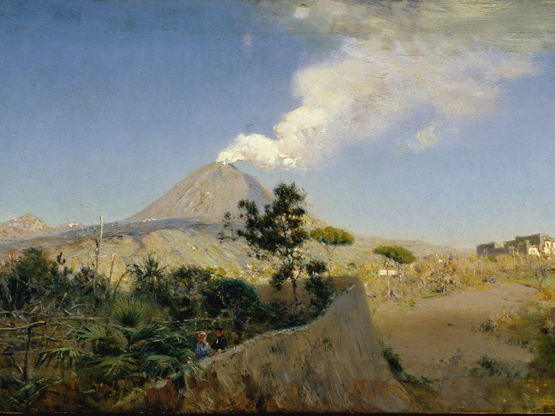 Экспозиции: Везувий. 1891
