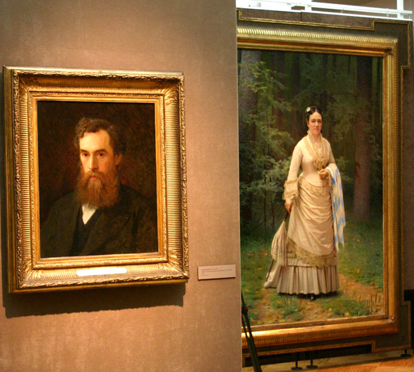 Экспозиции: Портреты П. М. Третьякова и его жены. Третьяковская галерея представляет выставку о Третьяковых

