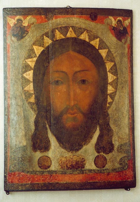 Экспозиции: Икона Нерукотворный образ Господа Нашего Иисуса Христа, автор: Иван Семионов, 17в
