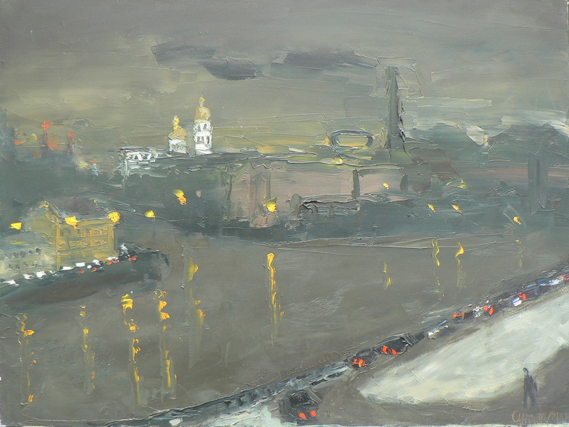 Экспозиции: Константин Сутягин. Москва-река.
