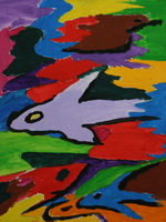 Выставка детского рисунка Композиция и цвет
