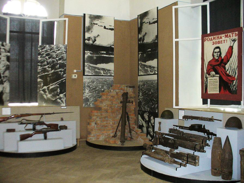 Экспозиции: Экспозиция, посвященная Великой Отечественной войне
