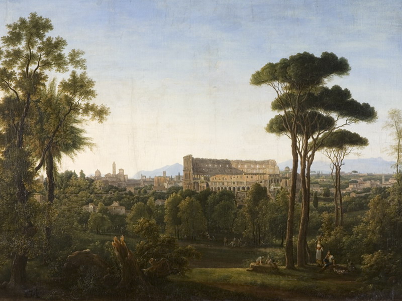 Экспозиции: Вид Рима. Колизей. 1810-е

