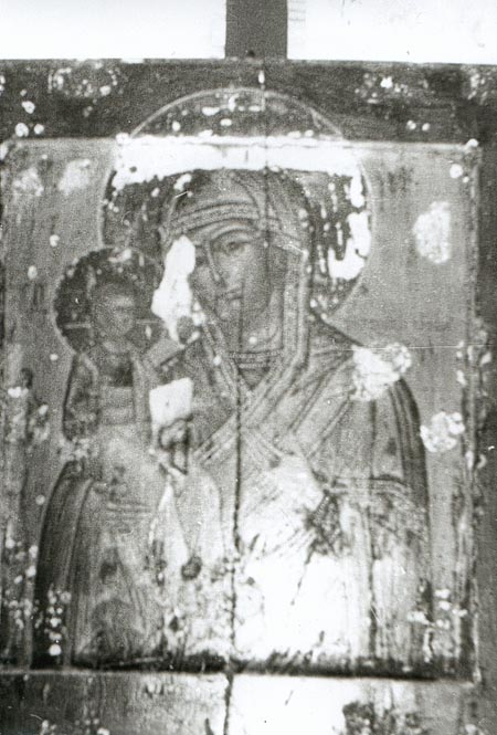 Экспозиции: Икона Троеручицы пречистой богородицы, автор не известен

