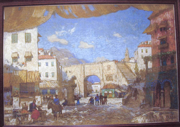 Экспозиции: К.И. Горбатов. Городская площадь. 1911
