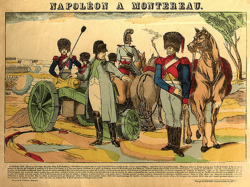 Экспозиции: «Наполеон при Монтеро». Гравюра, раскраска акварелью. Франция. 1890-е
