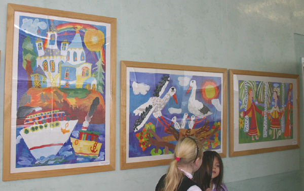 Экспозиции: Выставка Мир без войны из Русского музея в Государственной Думе в Москве
