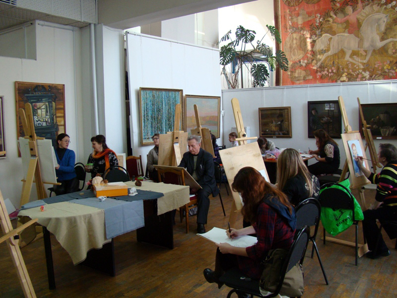 Экспозиции: Студия рисунка и акварели для взрослых
