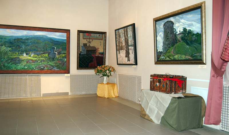 Экспозиции: В залах галереи. Выставка творческого объединения Паровоз
